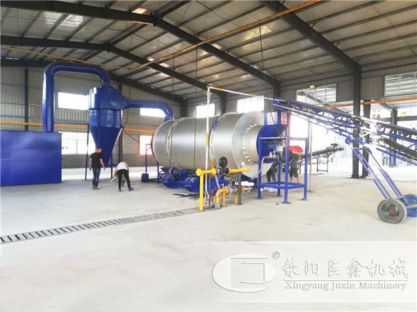 沙子烘干機(jī)用戶現(xiàn)場(chǎng)